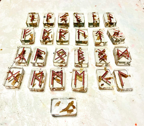 Green Mountain Ash Rune Set
