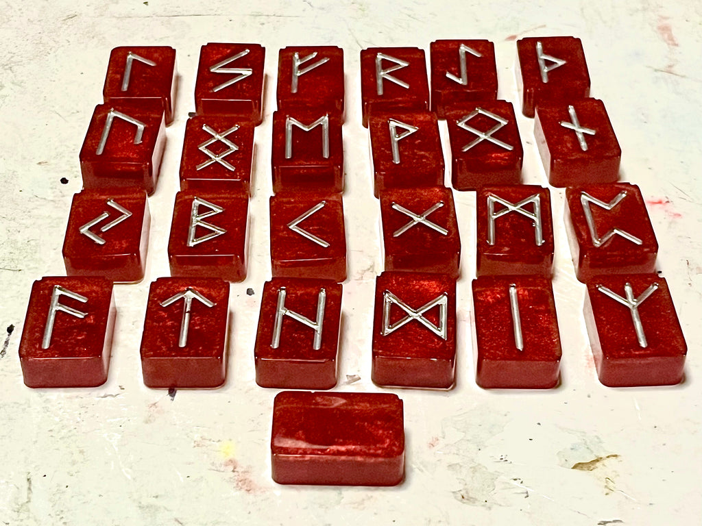 Blood Ritual Rune Set, Version 2. – Allys Apothecary Shoppe