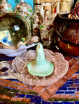 Minty Money Magick Witch Hat Candle