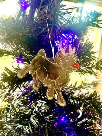 Premium Rudolph Ornament