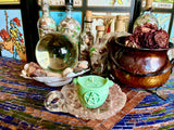 Mint Money Magick Cauldron Candles