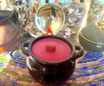 Heliotrope Cauldron Container Candle