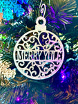 Glittering Yule Ornament