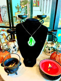 Neon Halloween Ghost Necklace