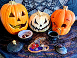 Vintage Halloween Witch Hat Offering Tray