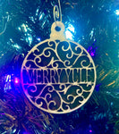 Shimmering Yule Ornament