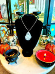 Modern Halloween Ghost Necklace