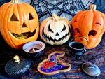 Vintage Halloween Witch Hat Offering Tray